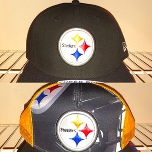 Father/Son Duo Pittsburgh Steelers Snapback Hats